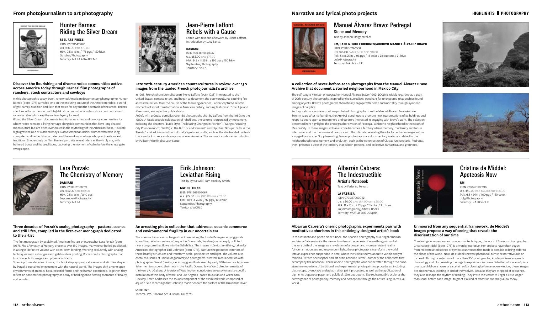 Artbook | D.A.P. Fall Art Books Catalog Weekly Ad January 1 - December 31, 2026