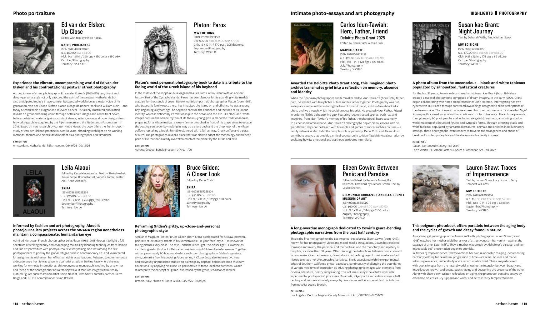 Artbook | D.A.P. Fall Art Books Catalog Weekly Ad January 1 - December 31, 2026
