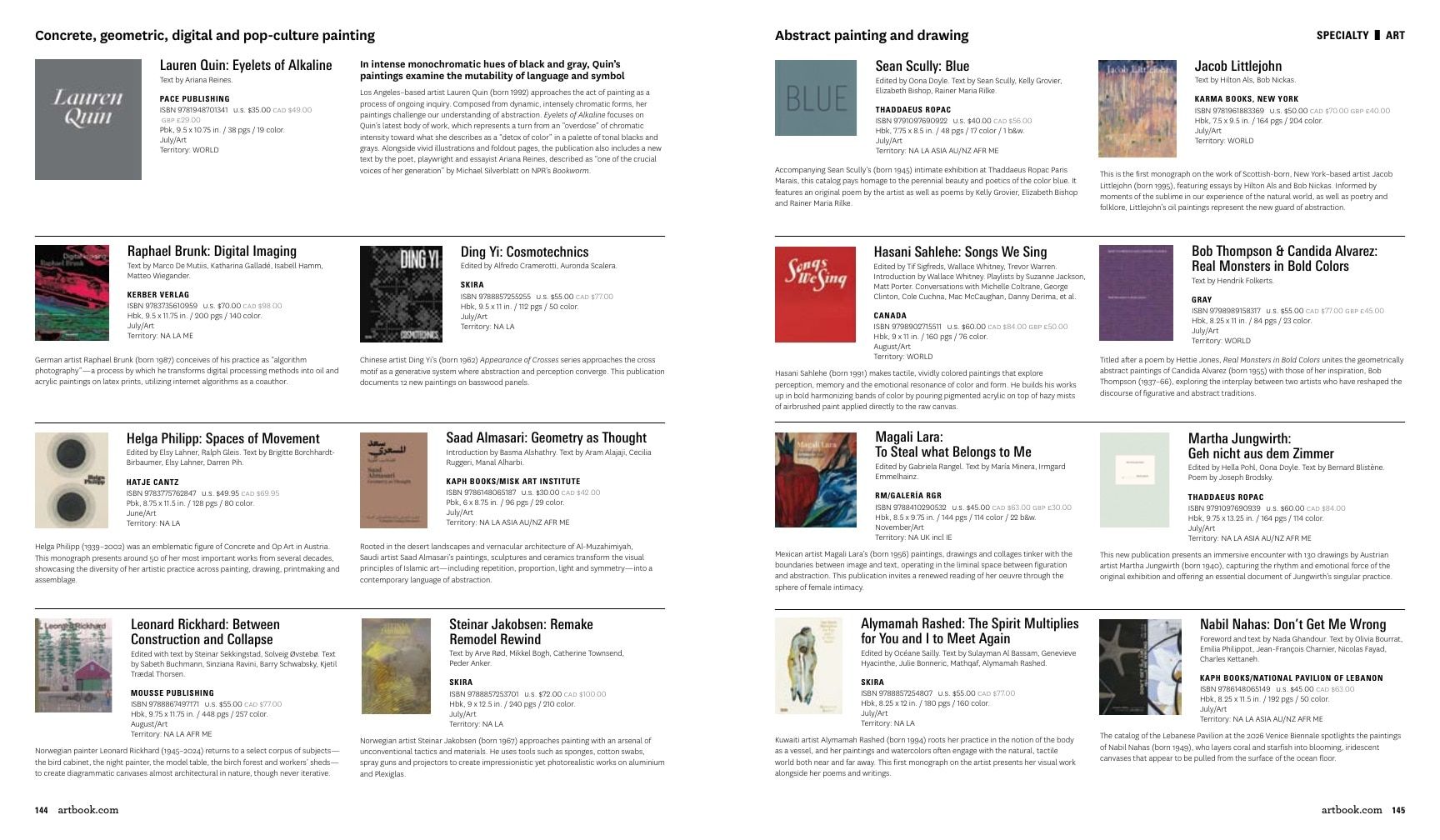 Artbook | D.A.P. Fall Art Books Catalog Weekly Ad January 1 - December 31, 2026
