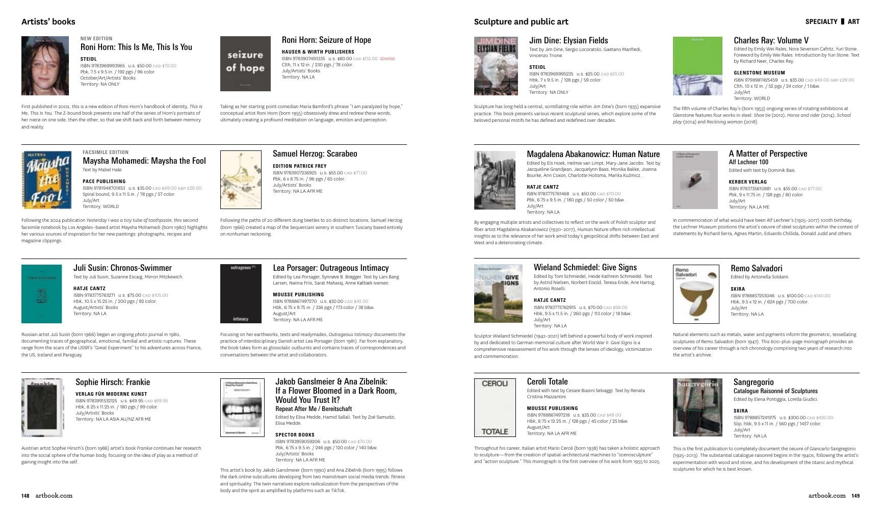 Artbook | D.A.P. Fall Art Books Catalog Weekly Ad January 1 - December 31, 2026
