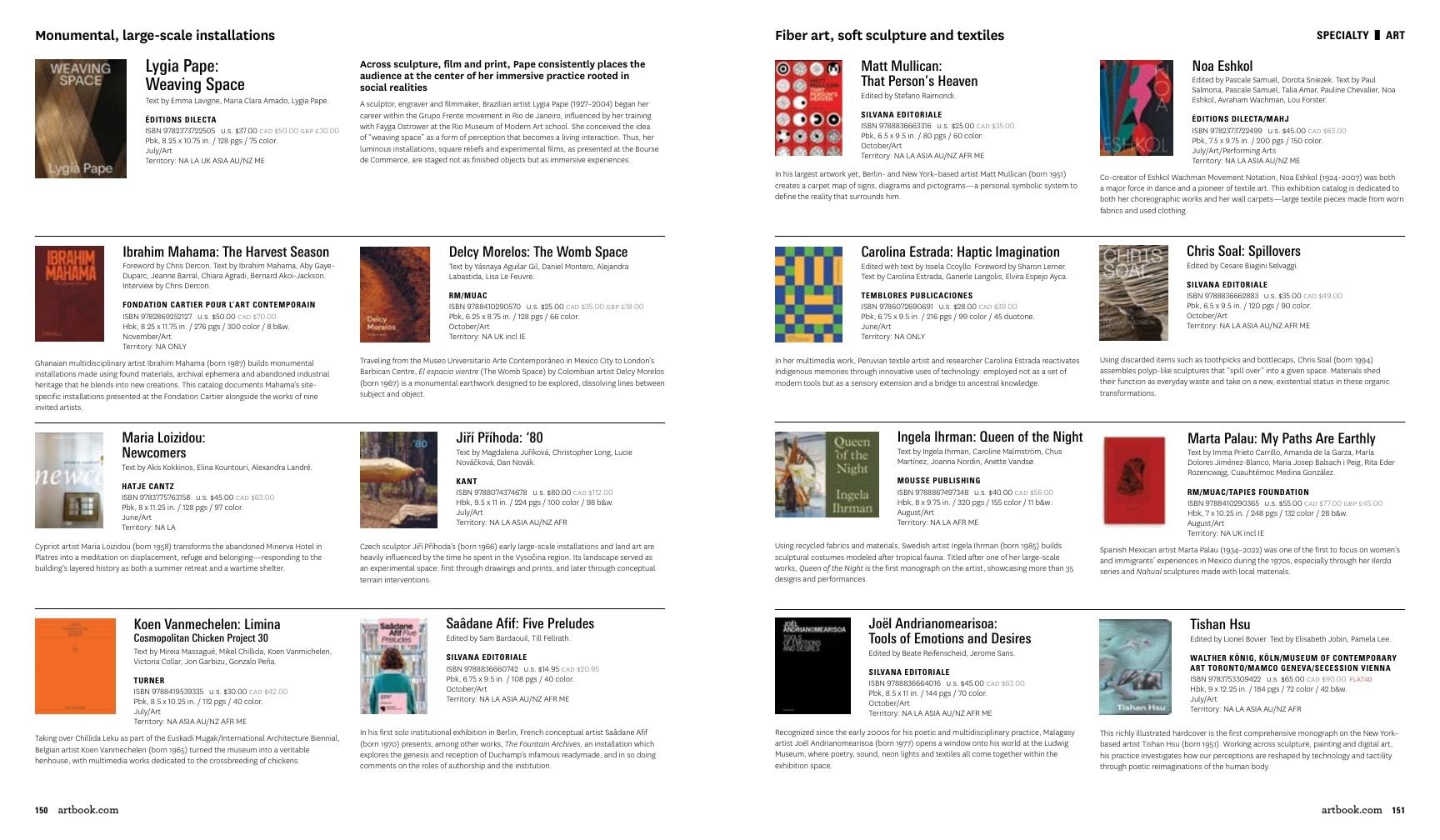 Artbook | D.A.P. Fall Art Books Catalog Weekly Ad January 1 - December 31, 2026
