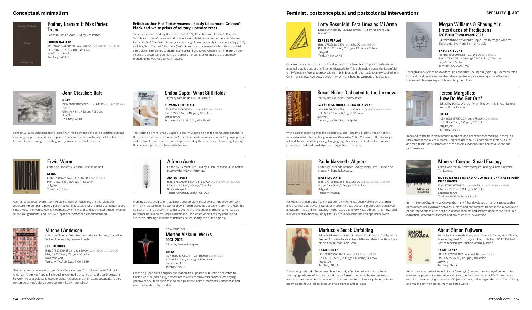 Artbook | D.A.P. Fall Art Books Catalog Weekly Ad January 1 - December 31, 2026