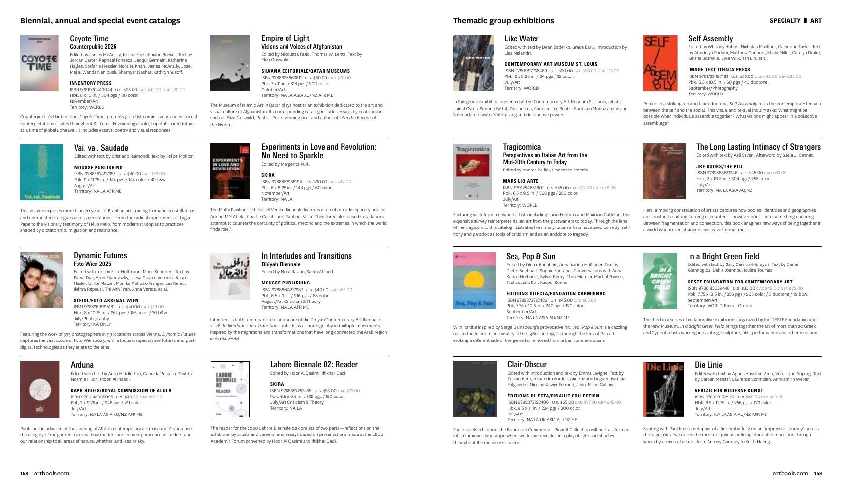 Artbook | D.A.P. Fall Art Books Catalog Weekly Ad January 1 - December 31, 2026