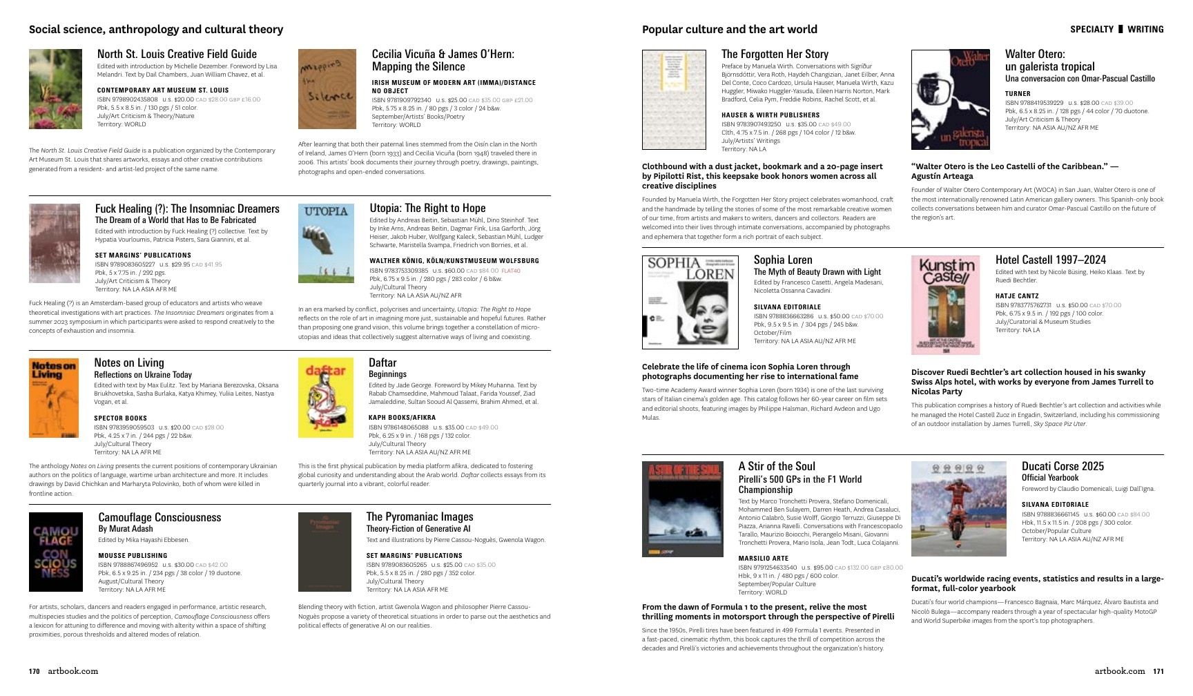 Artbook | D.A.P. Fall Art Books Catalog Weekly Ad January 1 - December 31, 2026