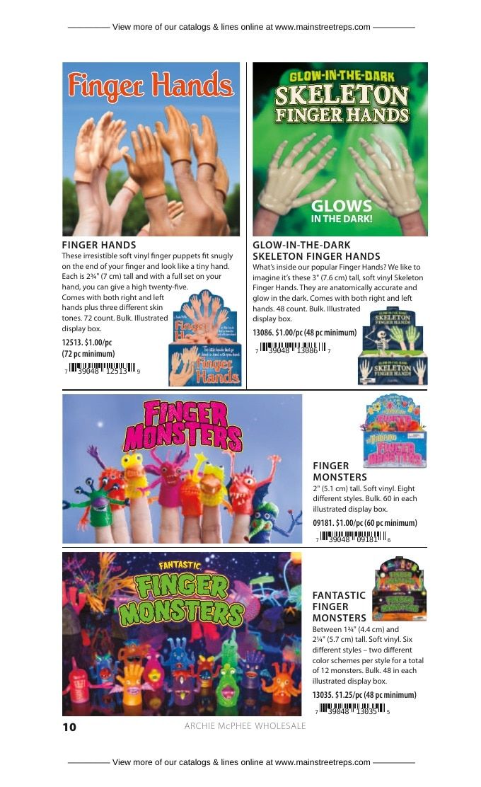 Archie McPhee Novelty Gifts Catalog Weekly Ad January 1 - December 31, 2026
