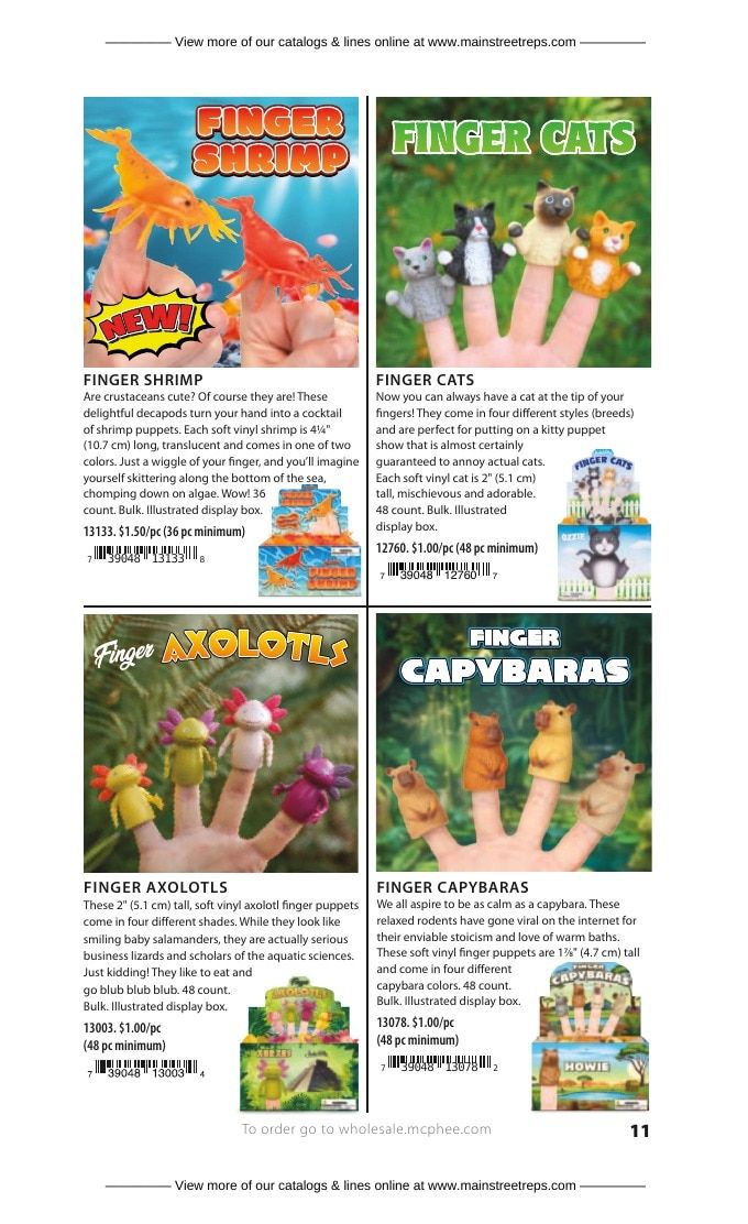 Archie McPhee Novelty Gifts Catalog Weekly Ad January 1 - December 31, 2026
