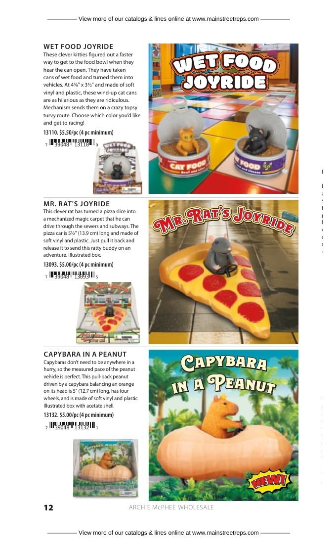 Archie McPhee Novelty Gifts Catalog Weekly Ad January 1 - December 31, 2026