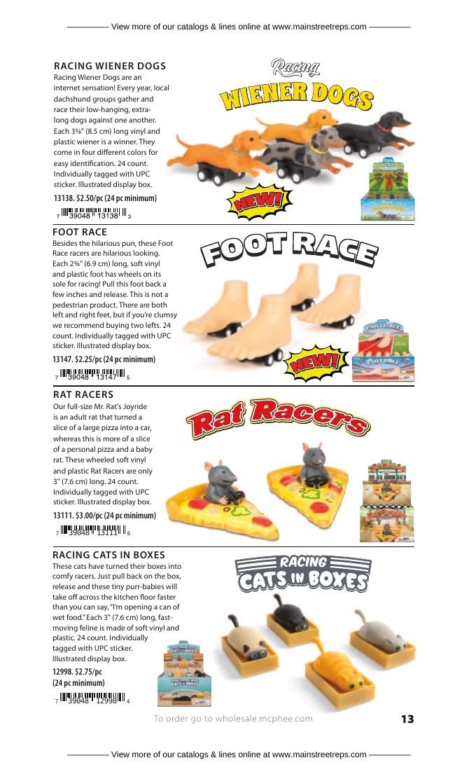 Archie McPhee Novelty Gifts Catalog Weekly Ad January 1 - December 31, 2026