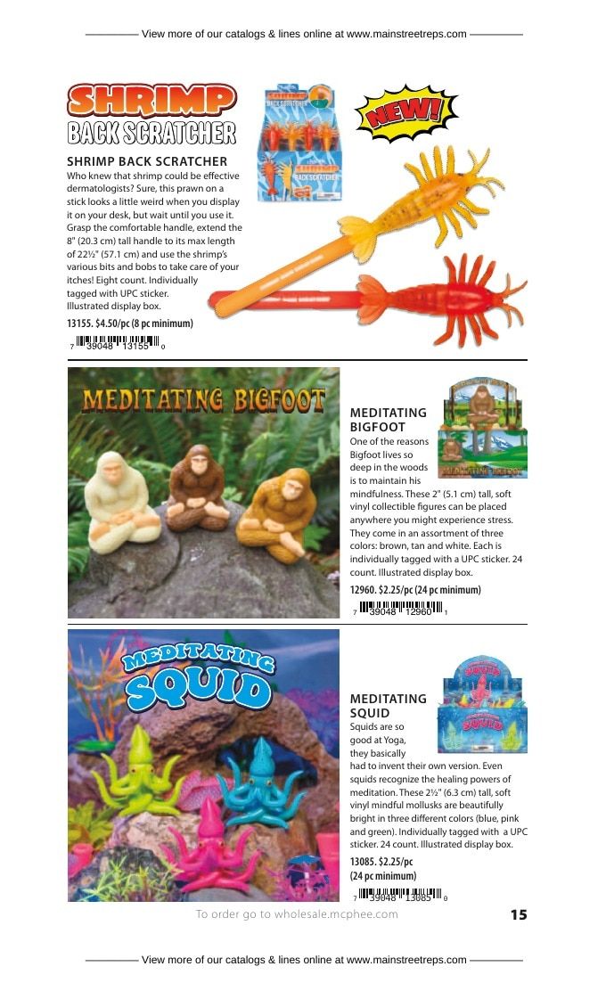 Archie McPhee Novelty Gifts Catalog Weekly Ad January 1 - December 31, 2026