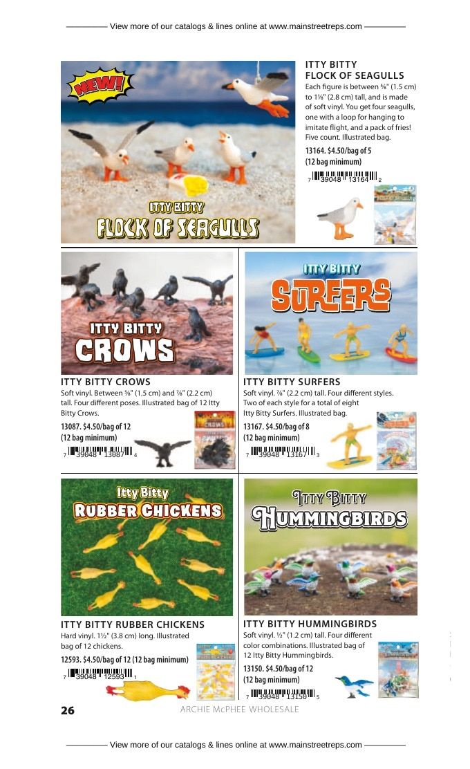Archie McPhee Novelty Gifts Catalog Weekly Ad January 1 - December 31, 2026