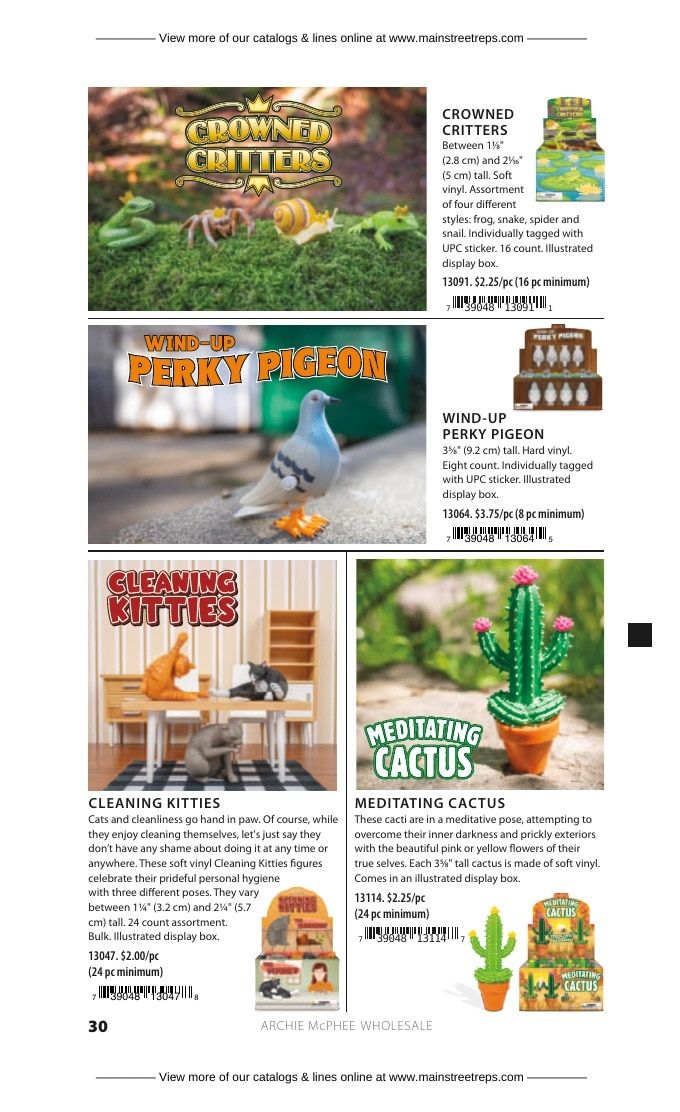 Archie McPhee Novelty Gifts Catalog Weekly Ad January 1 - December 31, 2026