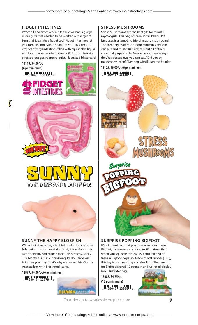 Archie McPhee Novelty Gifts Catalog Weekly Ad January 1 - December 31, 2026