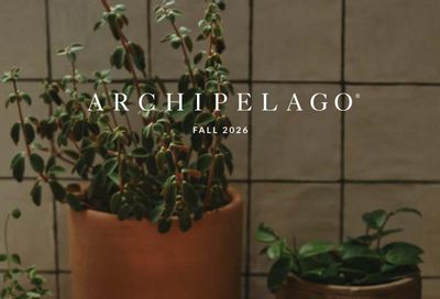 Archipelago Fall Home Fragrance Catalog Weekly Ad January 1 - December 31, 2026