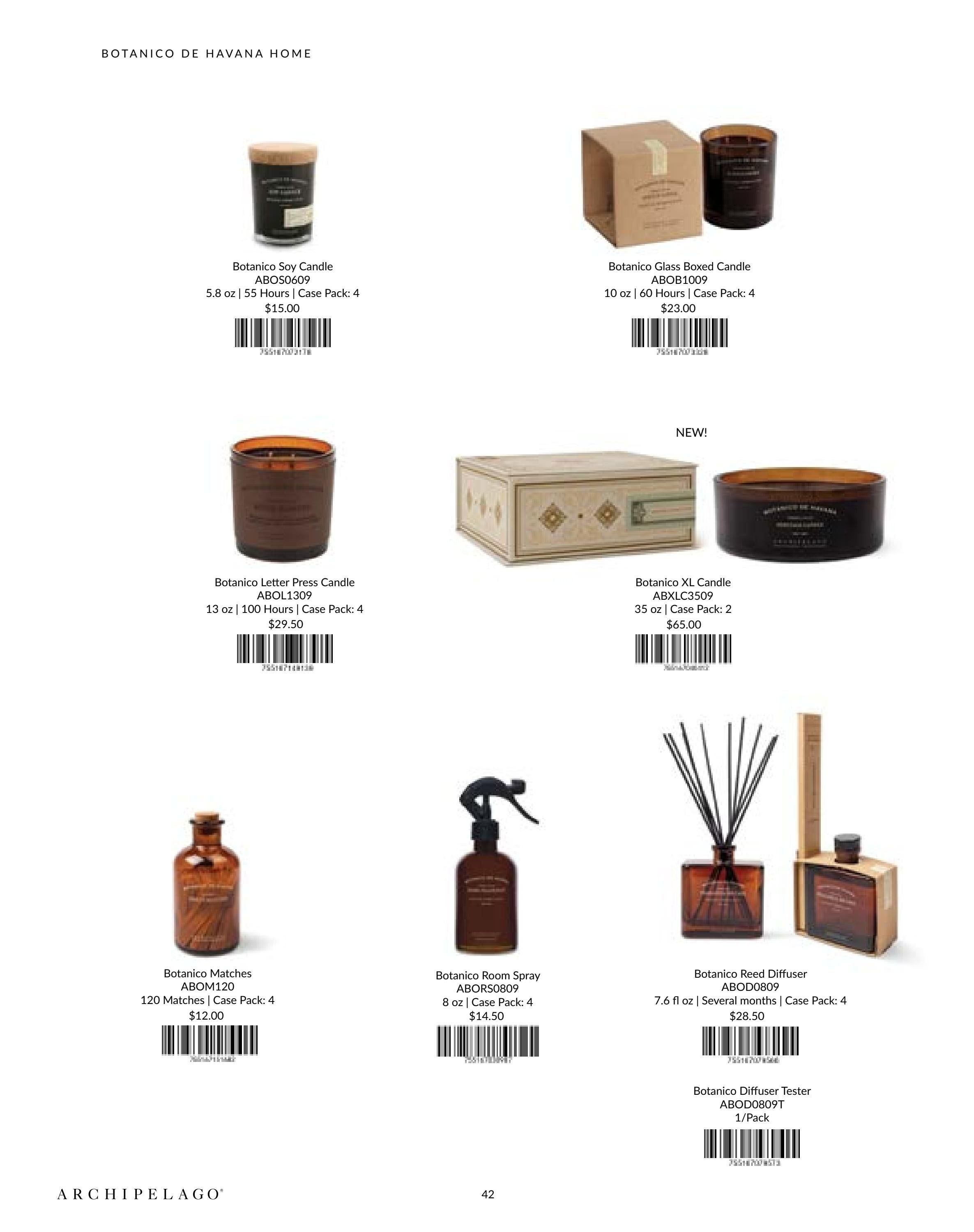Archipelago Fall Home Fragrance Catalog Weekly Ad January 1 - December 31, 2026