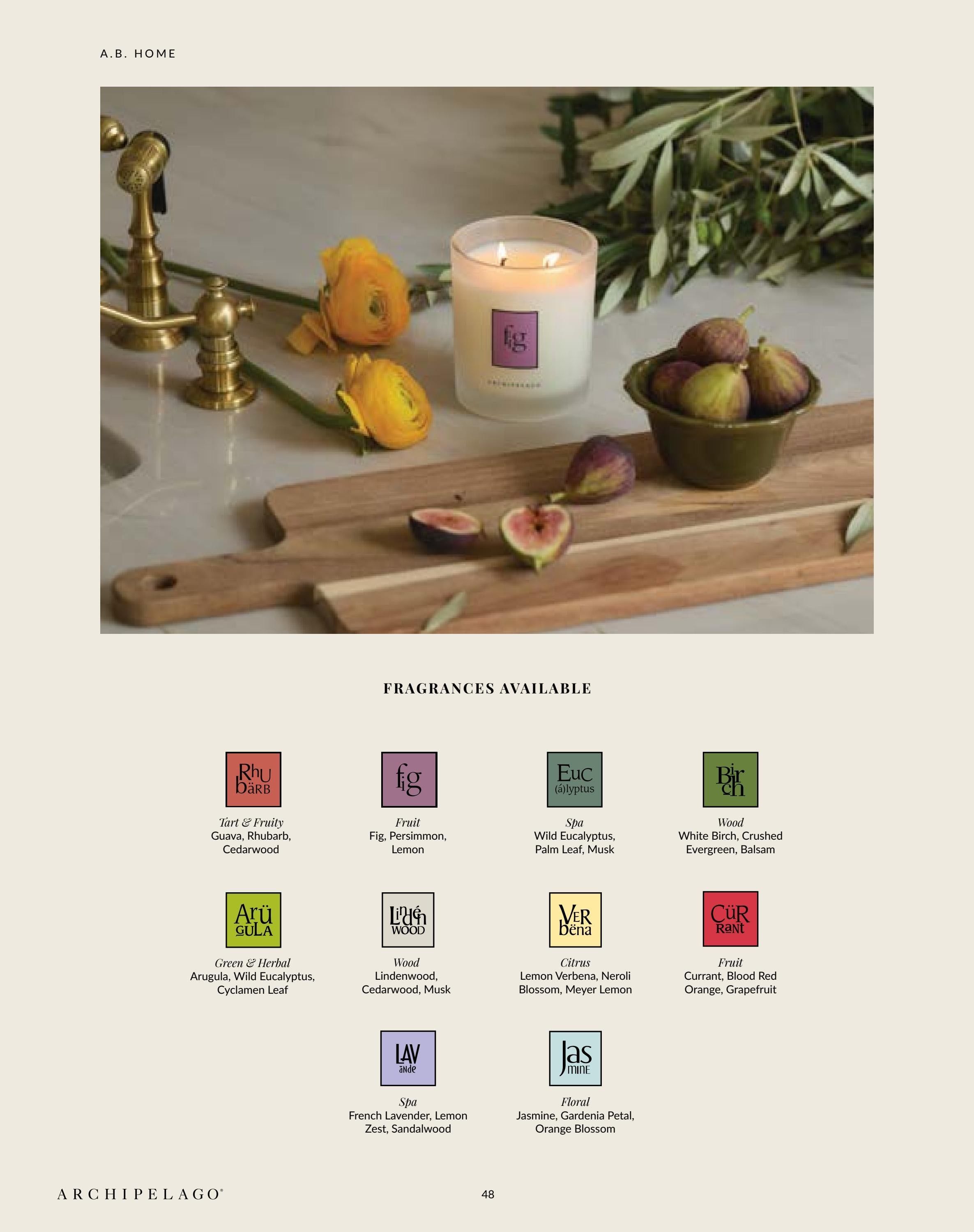Archipelago Fall Home Fragrance Catalog Weekly Ad January 1 - December 31, 2026