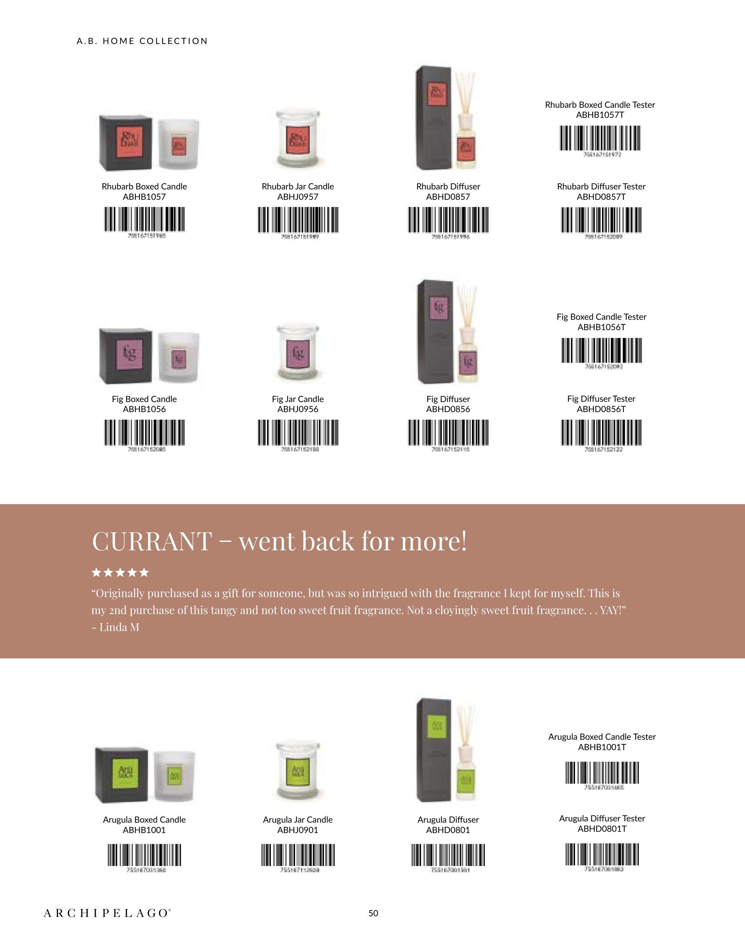 Archipelago Fall Home Fragrance Catalog Weekly Ad January 1 - December 31, 2026