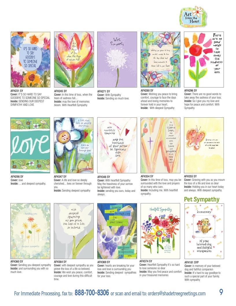 Art from the Heart Greeting Cards Catalog Weekly Ad January 1 - December 31, 2026