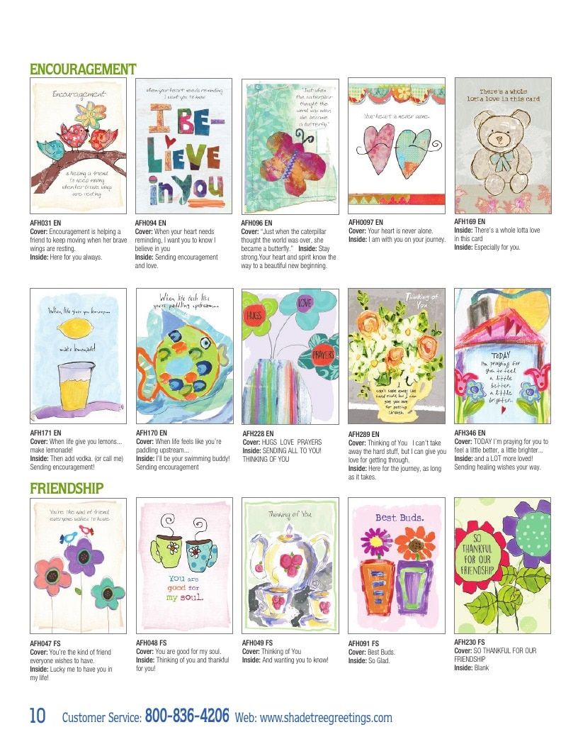 Art from the Heart Greeting Cards Catalog Weekly Ad January 1 - December 31, 2026