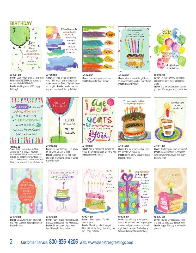 Art from the Heart Greeting Cards Catalog Weekly Ad January 1 - December 31, 2026