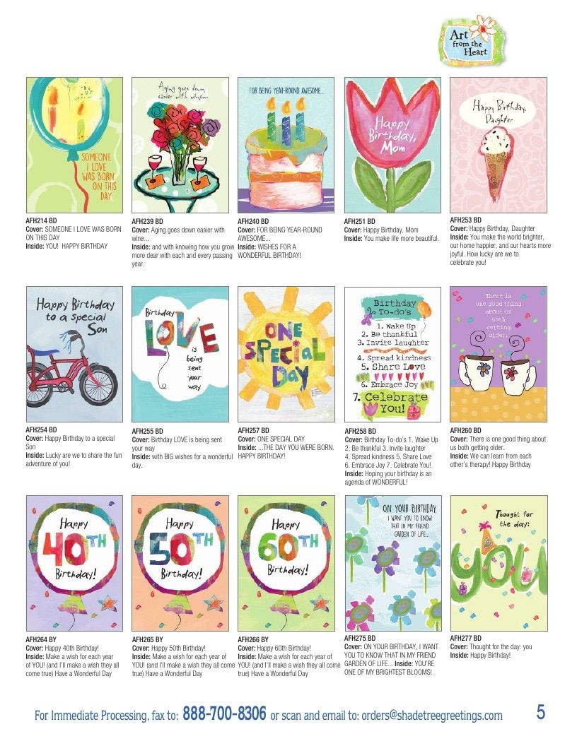 Art from the Heart Greeting Cards Catalog Weekly Ad January 1 - December 31, 2026