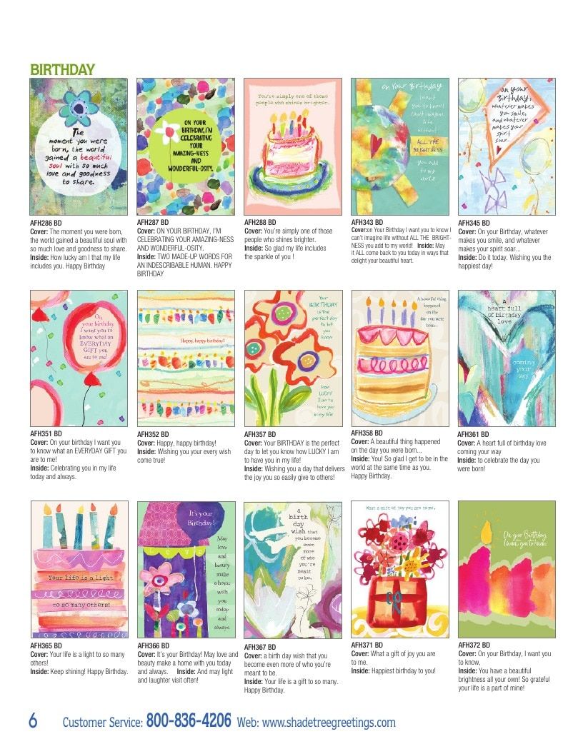 Art from the Heart Greeting Cards Catalog Weekly Ad January 1 - December 31, 2026