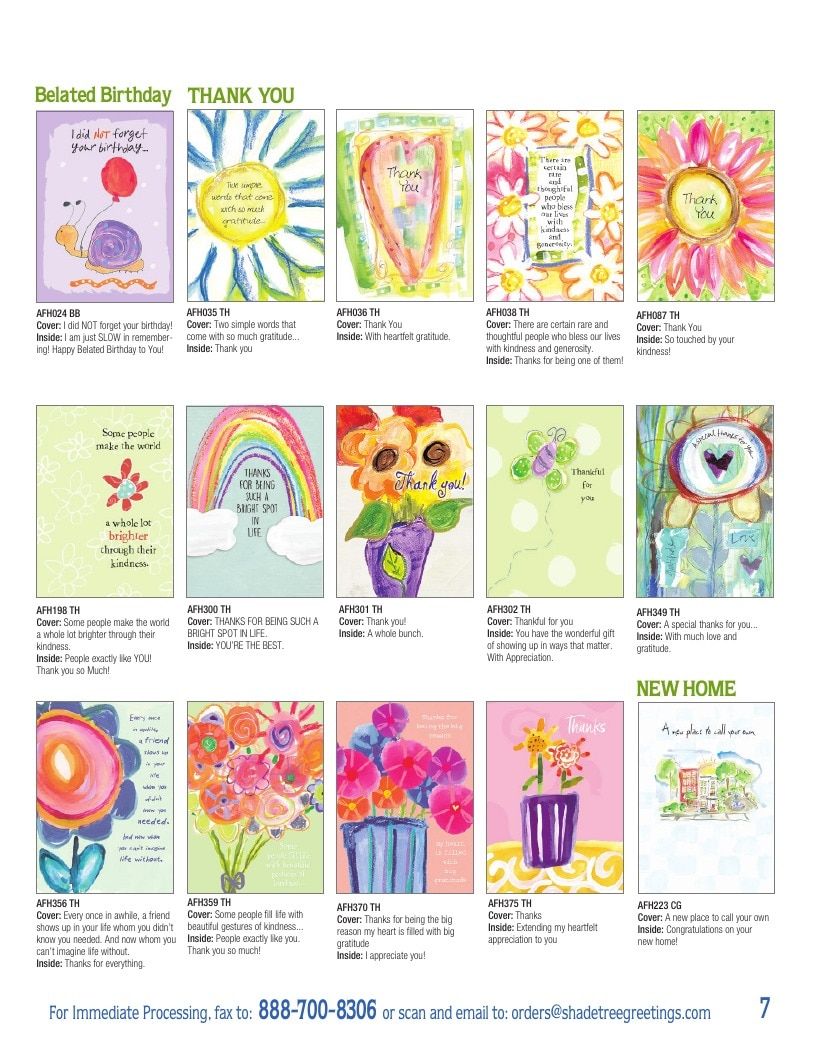 Art from the Heart Greeting Cards Catalog Weekly Ad January 1 - December 31, 2026
