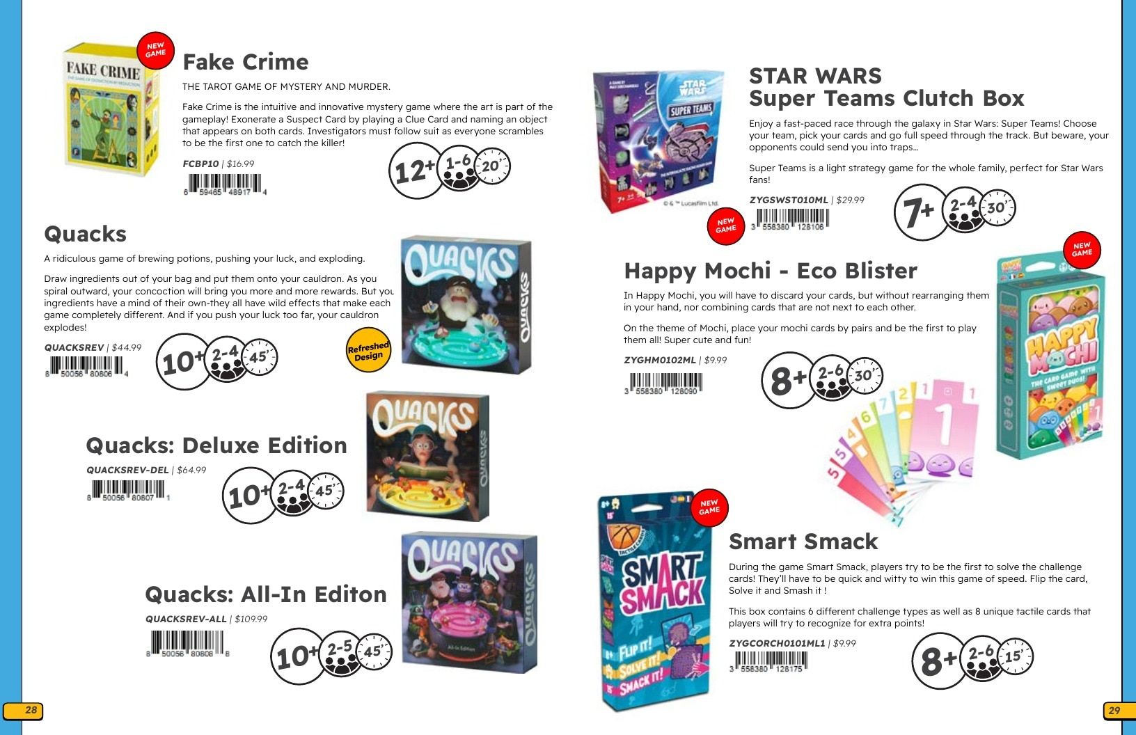 Asmodee North America Toy and Gift Catalog Weekly Ad January 1 - December 31, 2026