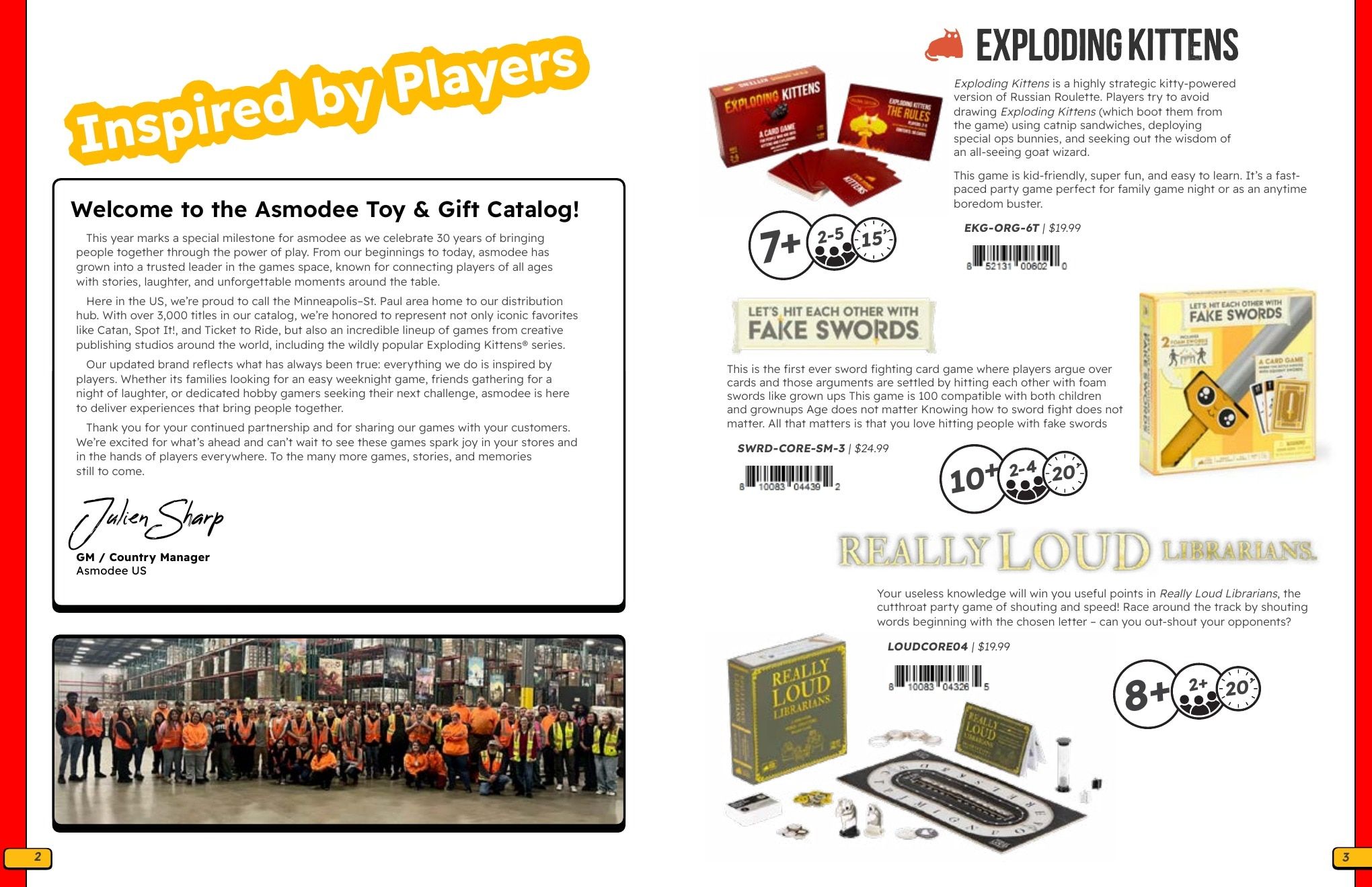 Asmodee North America Toy and Gift Catalog Weekly Ad January 1 - December 31, 2026