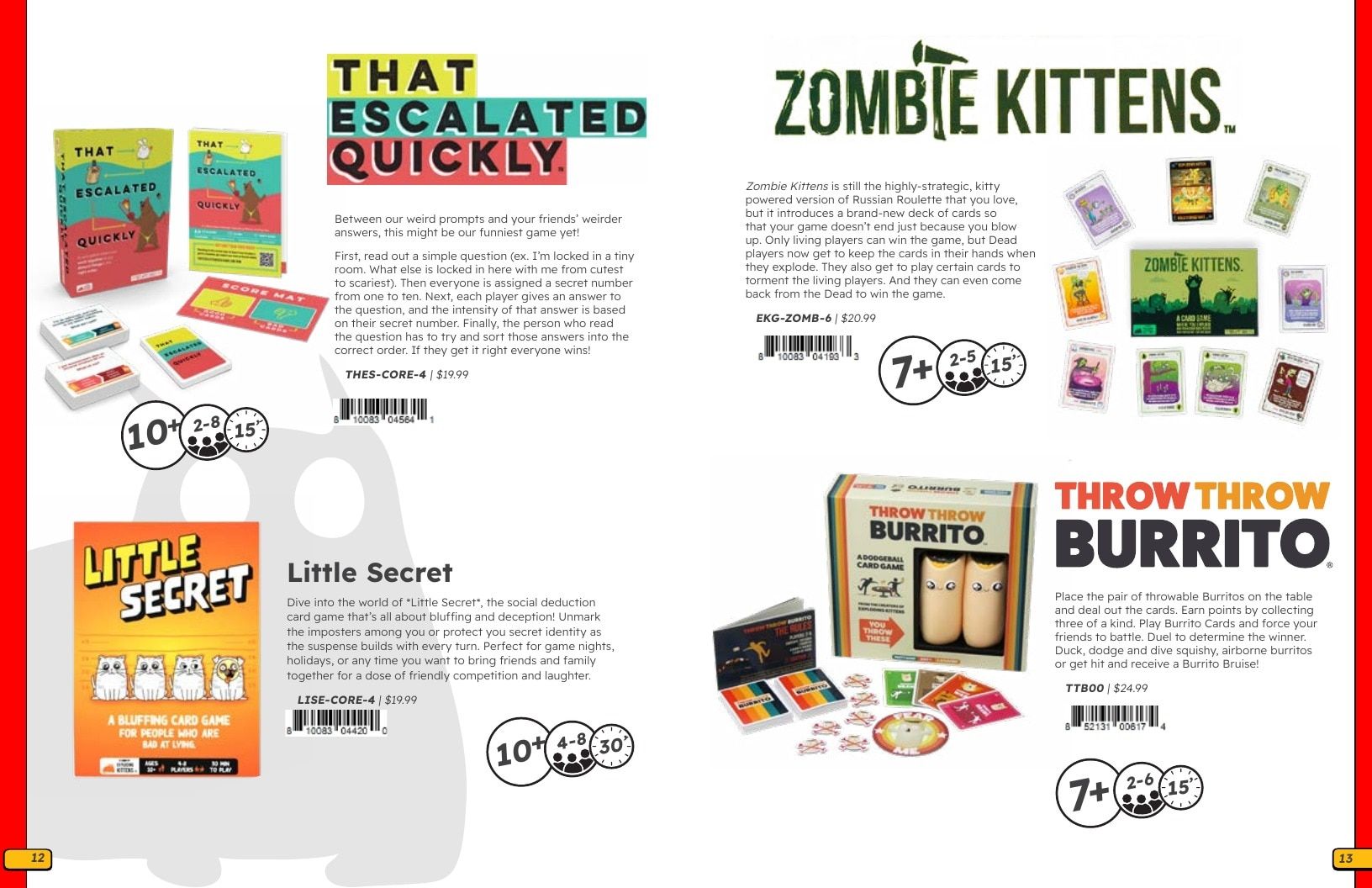 Asmodee North America Toy and Gift Catalog Weekly Ad January 1 - December 31, 2026