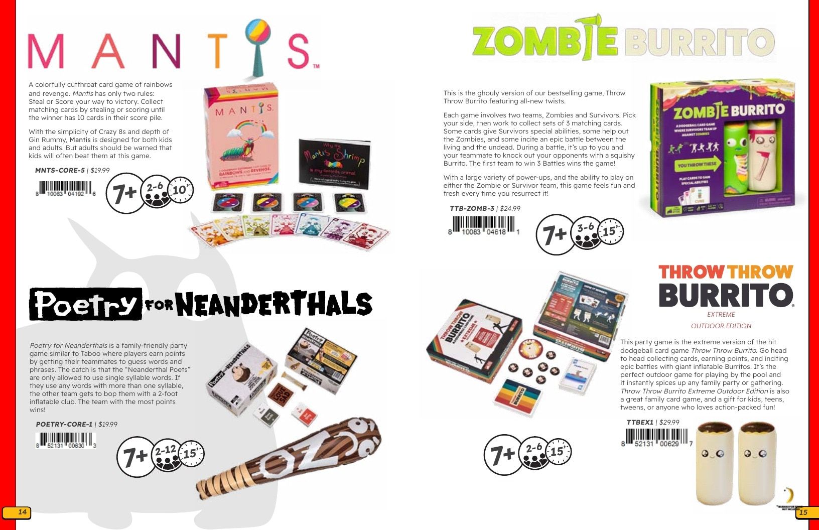 Asmodee North America Toy and Gift Catalog Weekly Ad January 1 - December 31, 2026