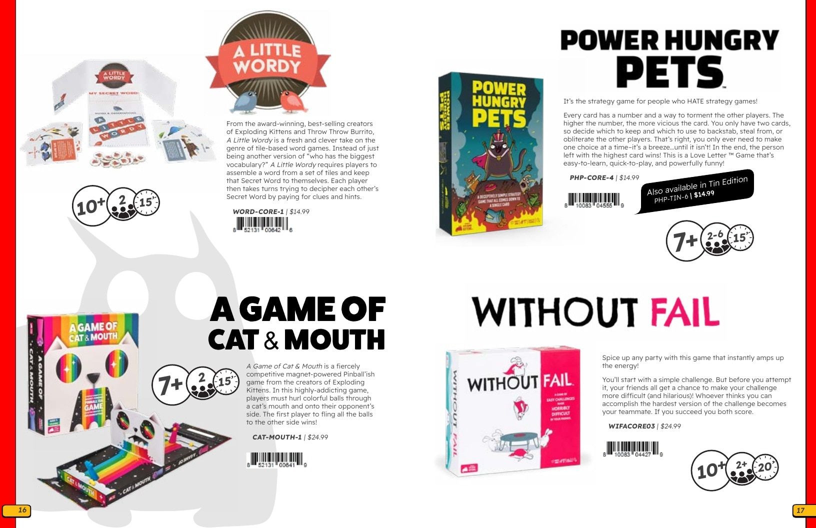 Asmodee North America Toy and Gift Catalog Weekly Ad January 1 - December 31, 2026