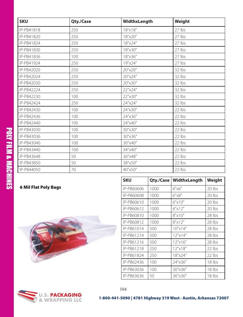 U.S. Packaging & Wrapping Packaging Products Catalog Weekly Ad January 1 - December 31, 2026