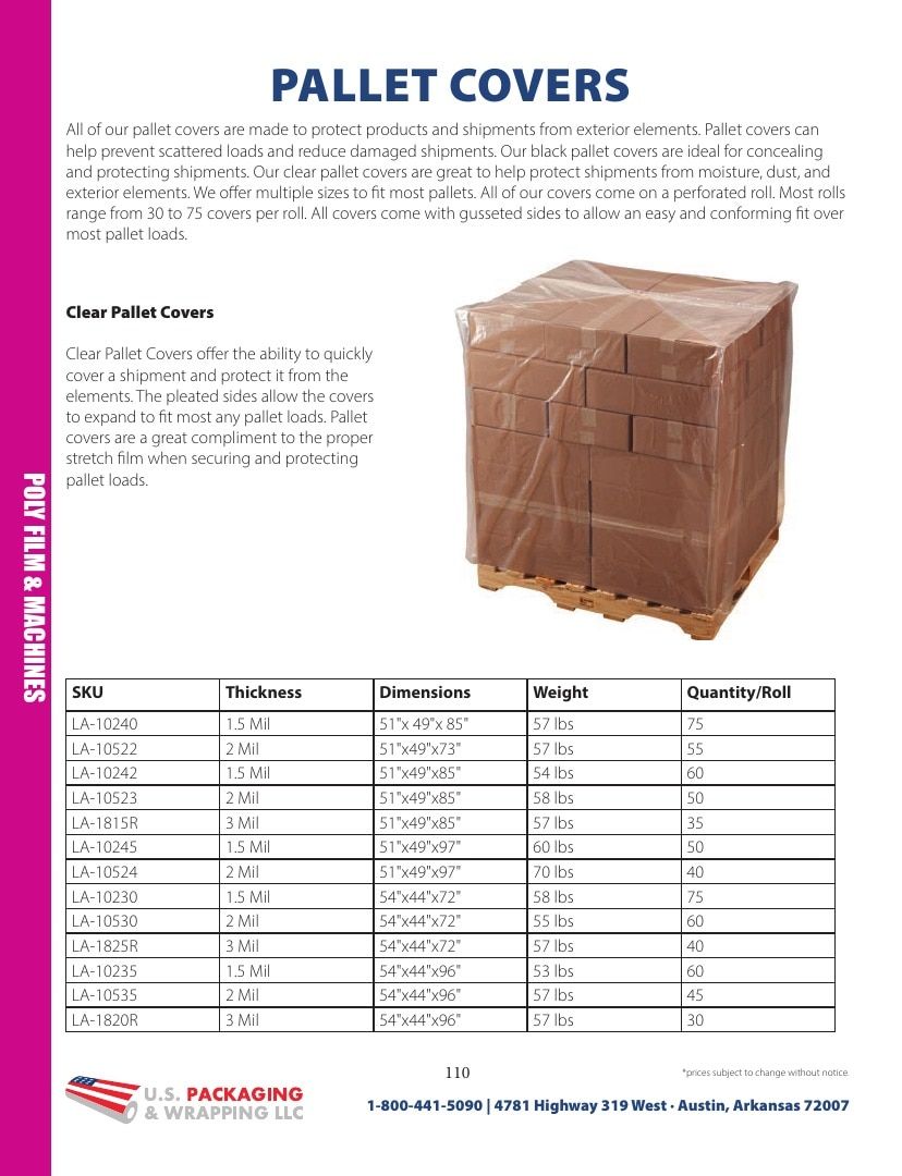 U.S. Packaging & Wrapping Packaging Products Catalog Weekly Ad January 1 - December 31, 2026