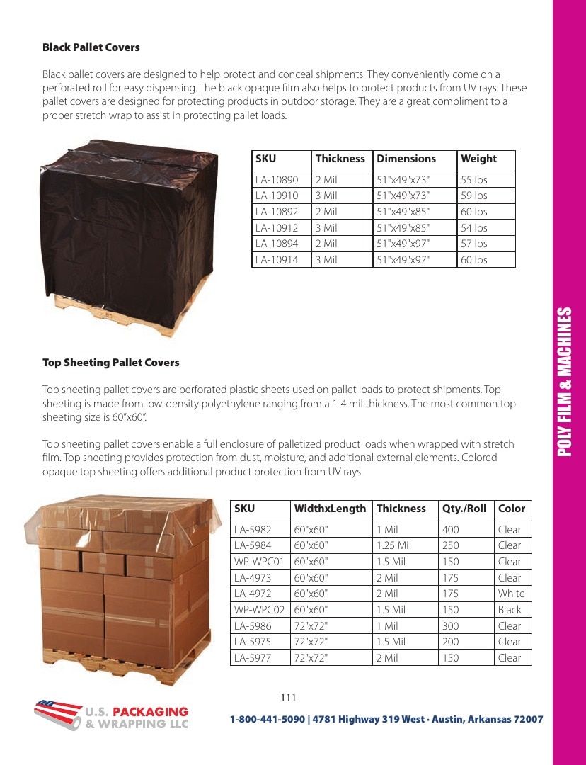 U.S. Packaging & Wrapping Packaging Products Catalog Weekly Ad January 1 - December 31, 2026