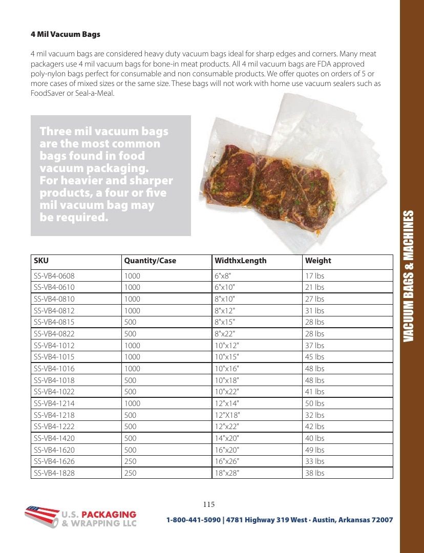 U.S. Packaging & Wrapping Packaging Products Catalog Weekly Ad January 1 - December 31, 2026