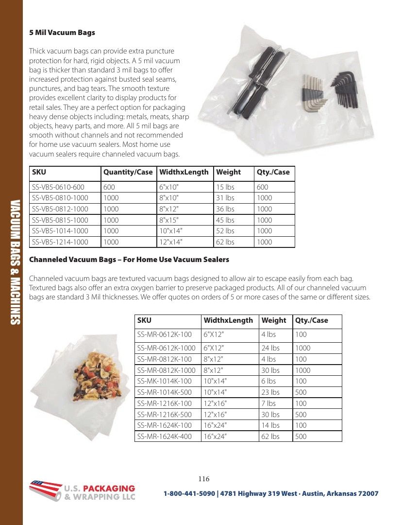 U.S. Packaging & Wrapping Packaging Products Catalog Weekly Ad January 1 - December 31, 2026