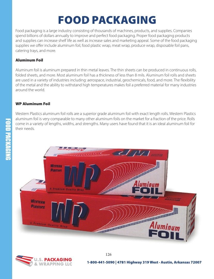 U.S. Packaging & Wrapping Packaging Products Catalog Weekly Ad January 1 - December 31, 2026