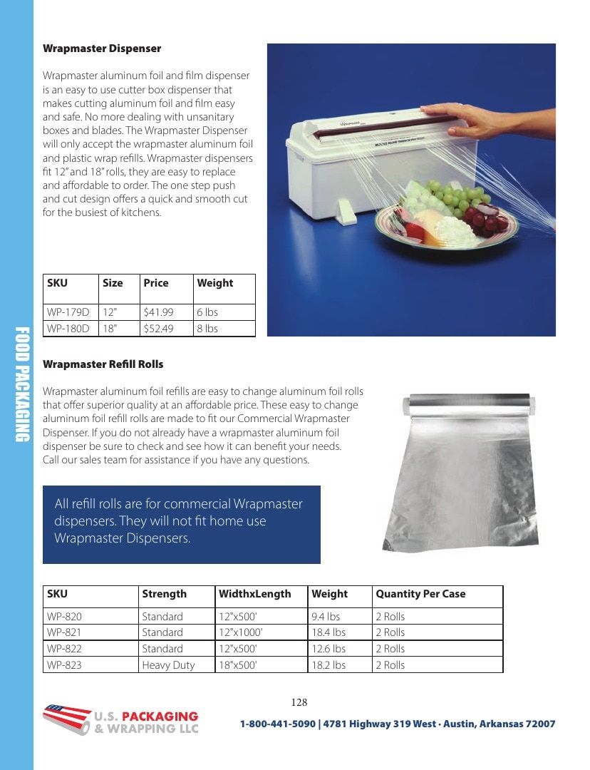 U.S. Packaging & Wrapping Packaging Products Catalog Weekly Ad January 1 - December 31, 2026