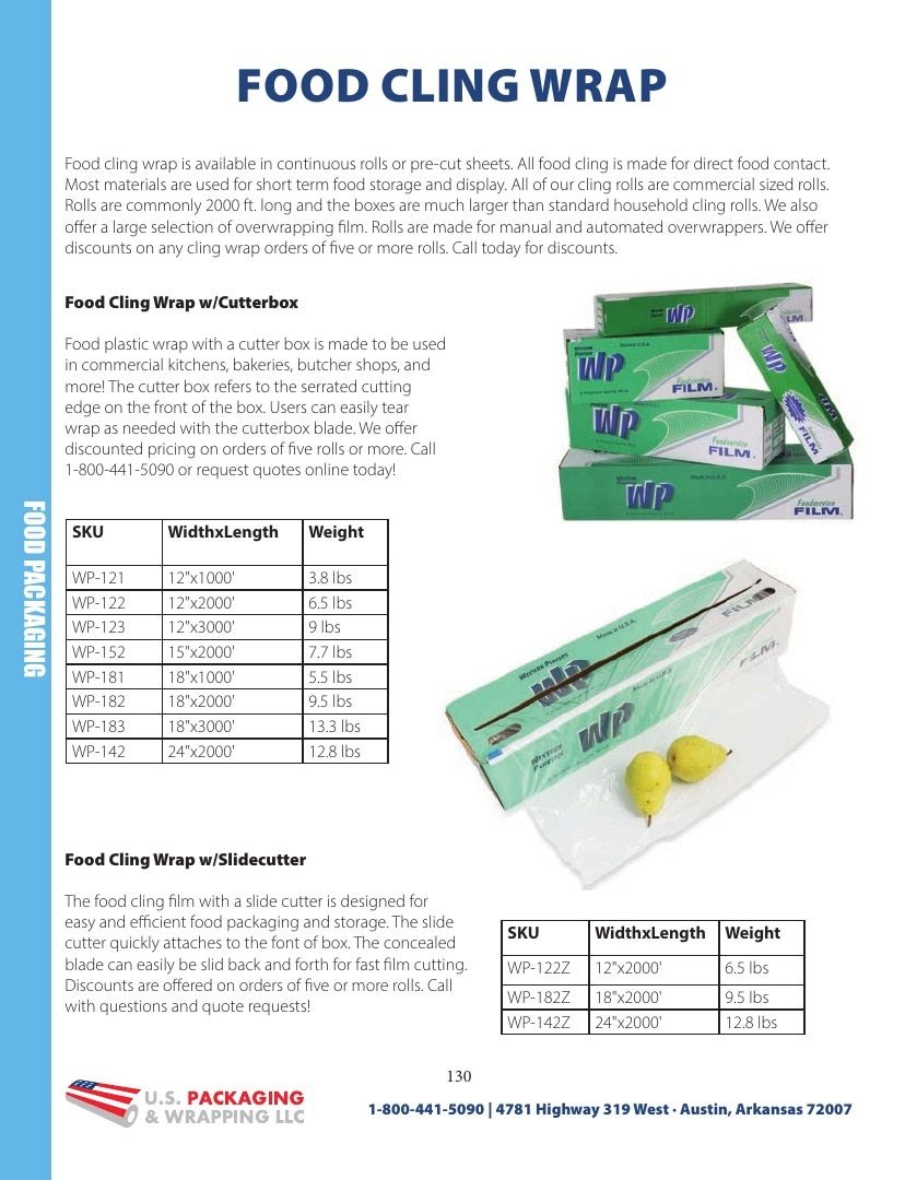 U.S. Packaging & Wrapping Packaging Products Catalog Weekly Ad January 1 - December 31, 2026