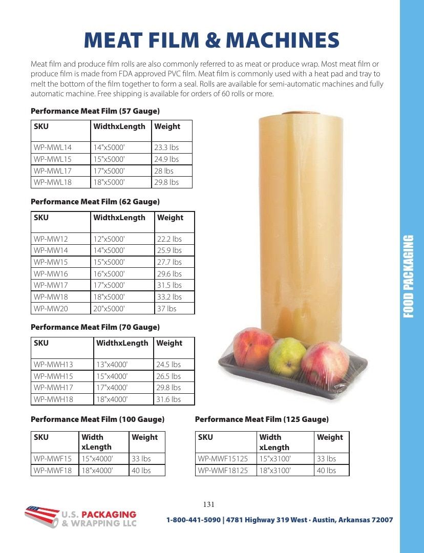 U.S. Packaging & Wrapping Packaging Products Catalog Weekly Ad January 1 - December 31, 2026