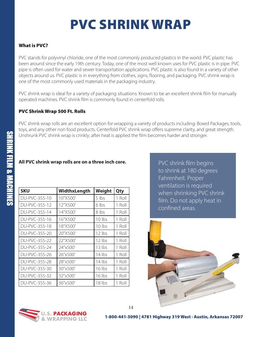 U.S. Packaging & Wrapping Packaging Products Catalog Weekly Ad January 1 - December 31, 2026