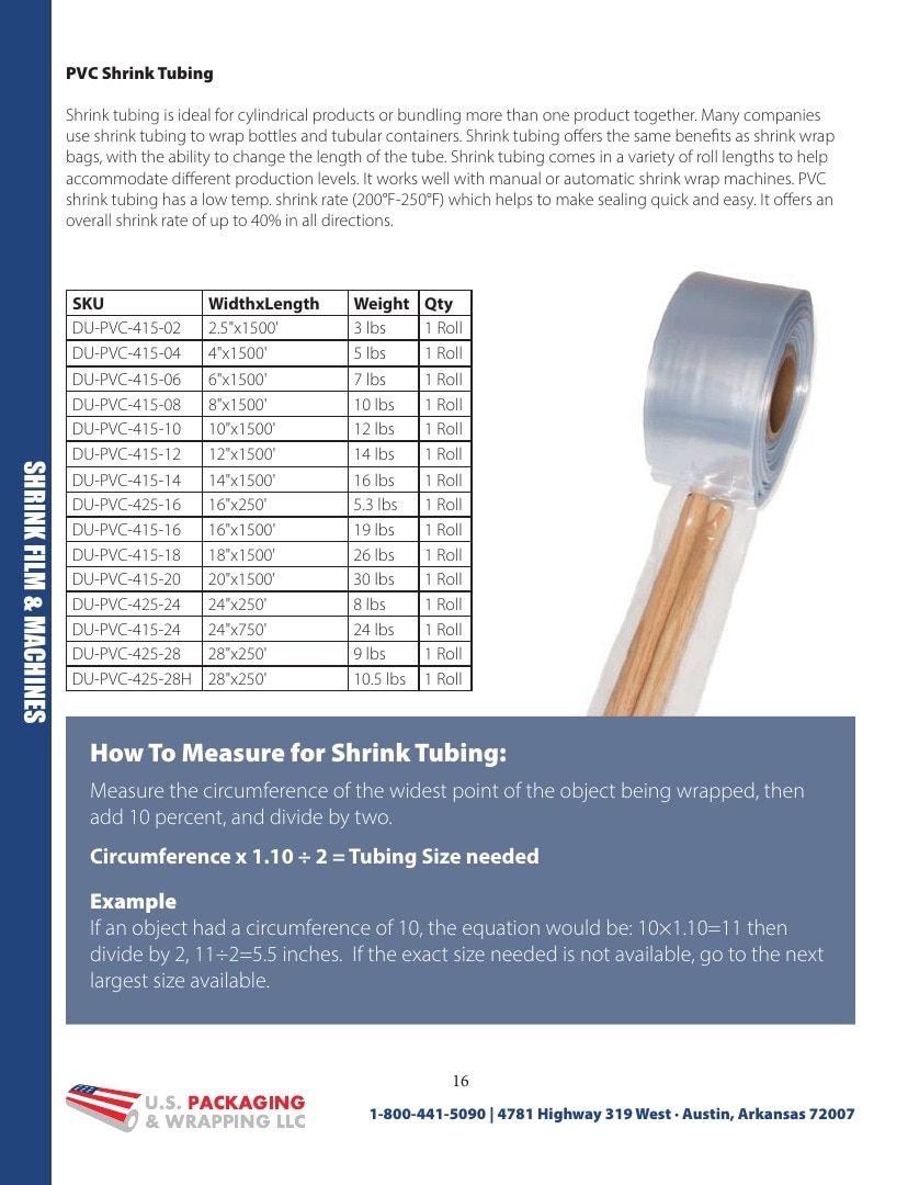 U.S. Packaging & Wrapping Packaging Products Catalog Weekly Ad January 1 - December 31, 2026