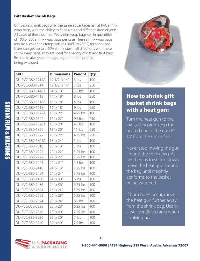 U.S. Packaging & Wrapping Packaging Products Catalog Weekly Ad January 1 - December 31, 2026