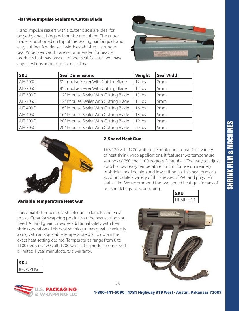 U.S. Packaging & Wrapping Packaging Products Catalog Weekly Ad January 1 - December 31, 2026