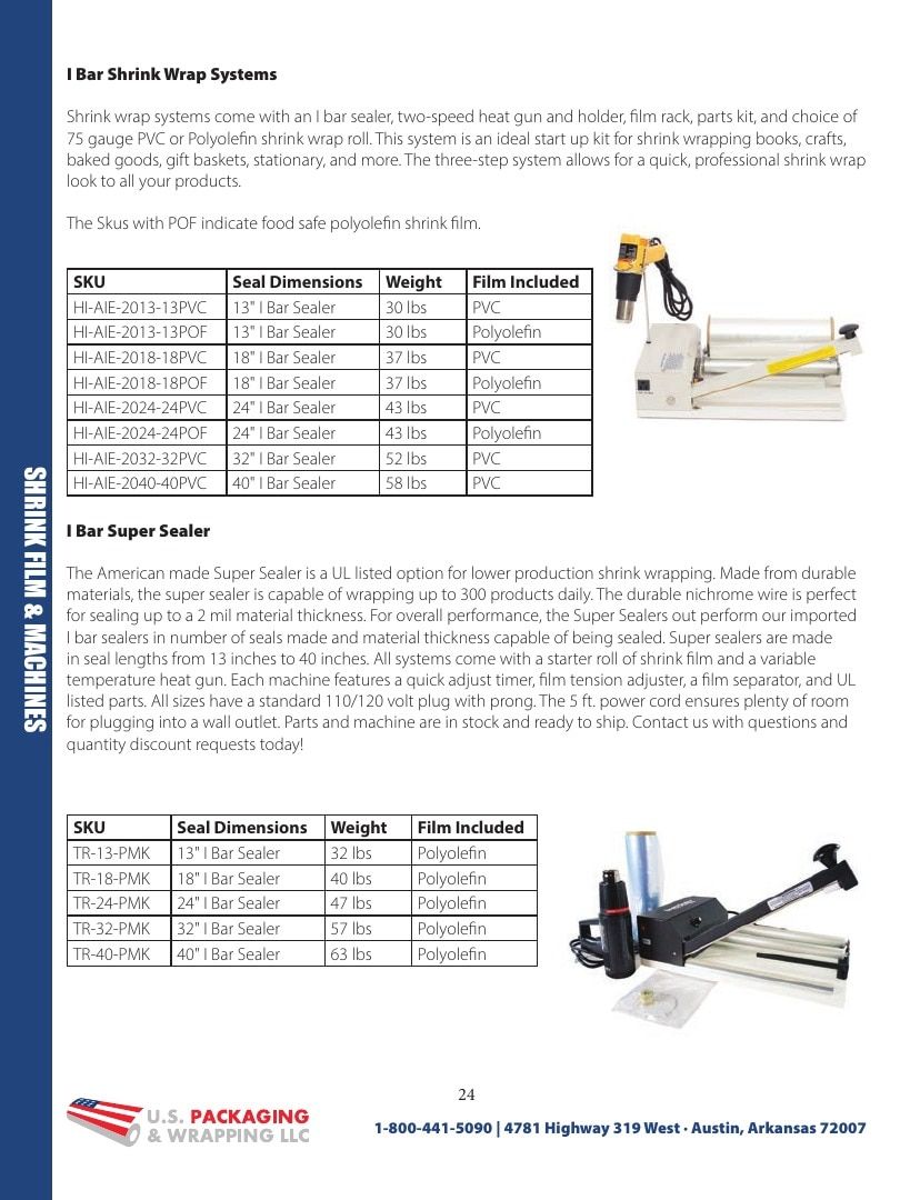 U.S. Packaging & Wrapping Packaging Products Catalog Weekly Ad January 1 - December 31, 2026