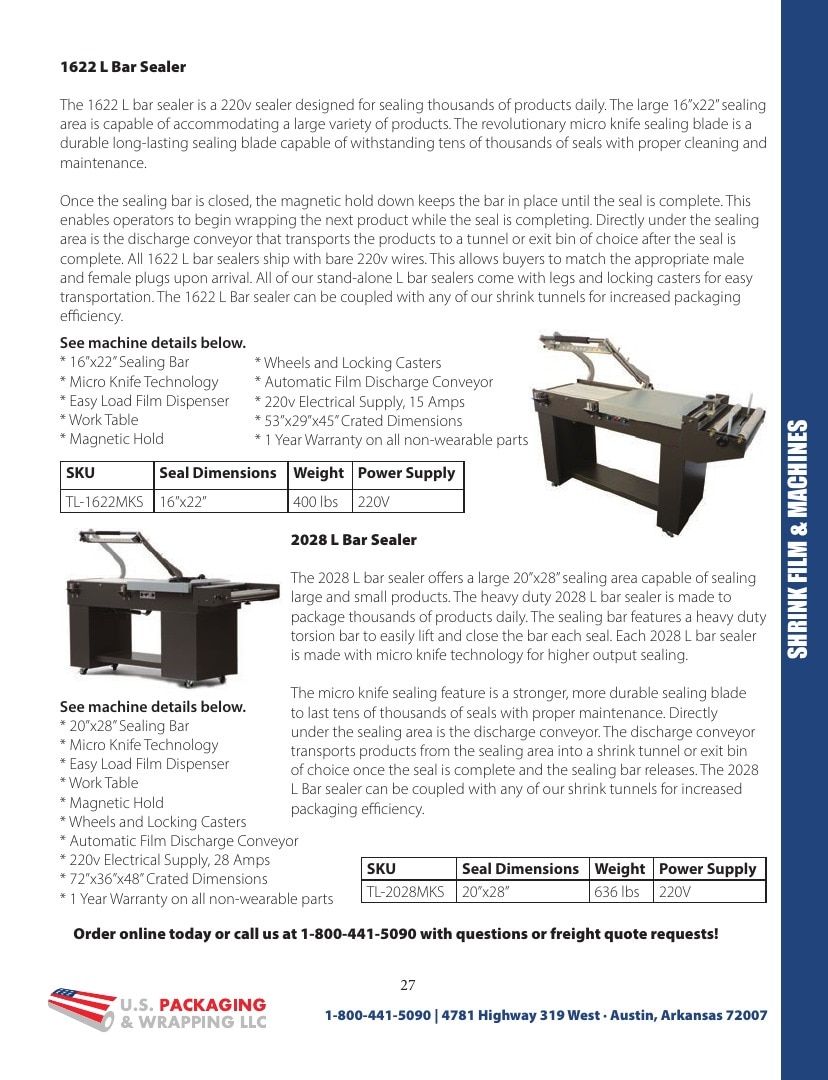 U.S. Packaging & Wrapping Packaging Products Catalog Weekly Ad January 1 - December 31, 2026
