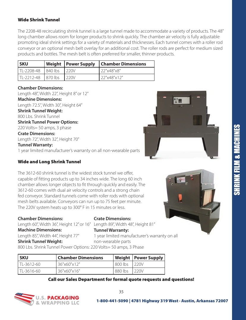 U.S. Packaging & Wrapping Packaging Products Catalog Weekly Ad January 1 - December 31, 2026