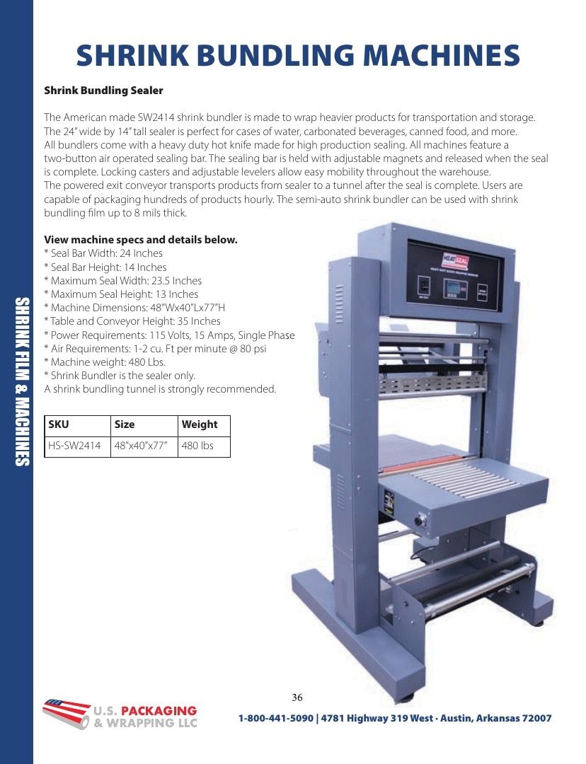 U.S. Packaging & Wrapping Packaging Products Catalog Weekly Ad January 1 - December 31, 2026