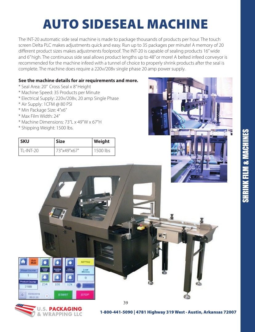 U.S. Packaging & Wrapping Packaging Products Catalog Weekly Ad January 1 - December 31, 2026