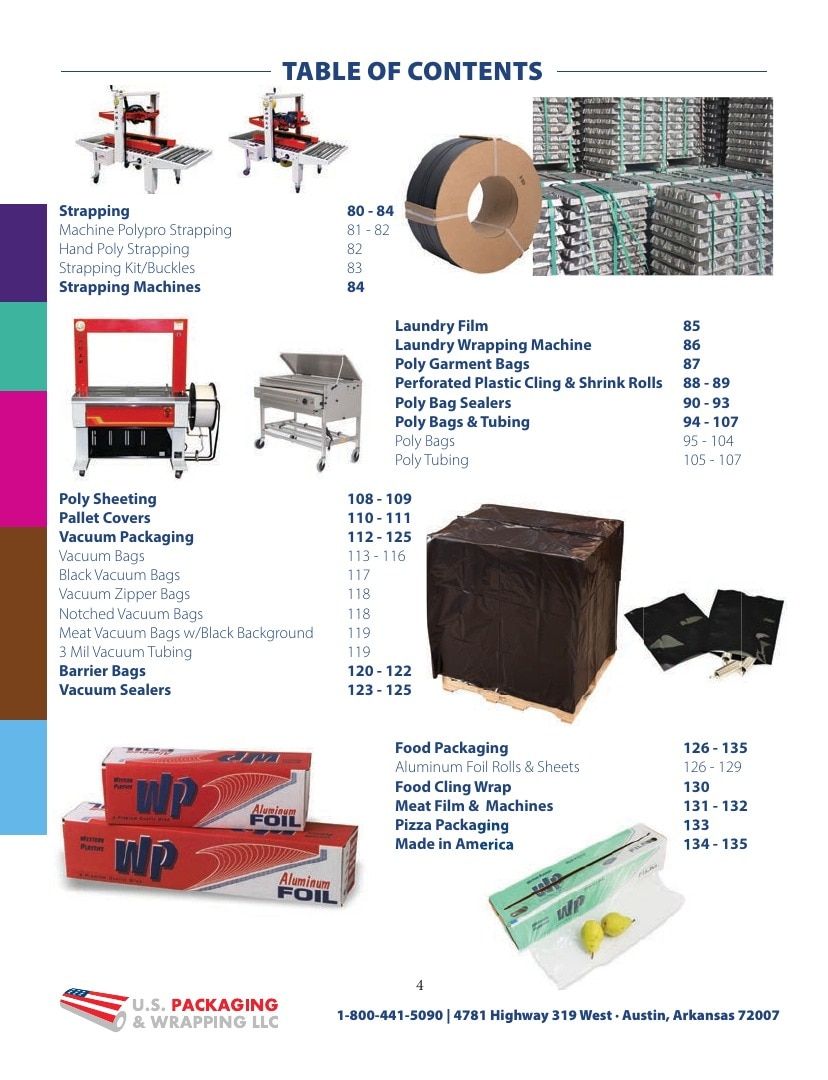 U.S. Packaging & Wrapping Packaging Products Catalog Weekly Ad January 1 - December 31, 2026